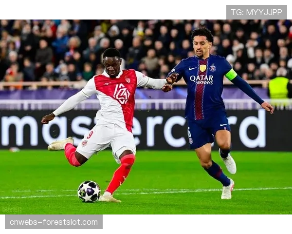 第60分钟杜埃扳平比分，巴黎圣日耳曼逆转摩纳哥